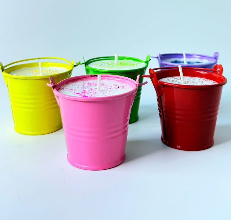 Mini Bucket Candles
