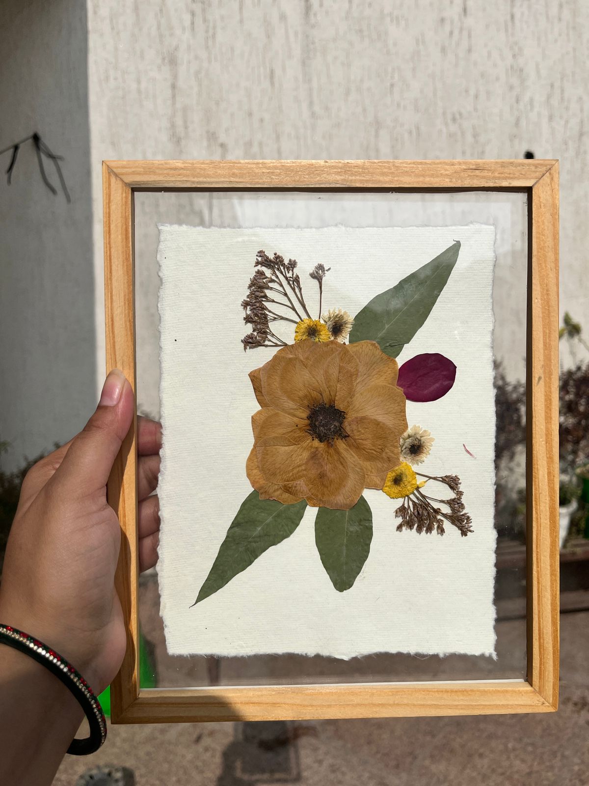 Pressed Flower Botanical Frame