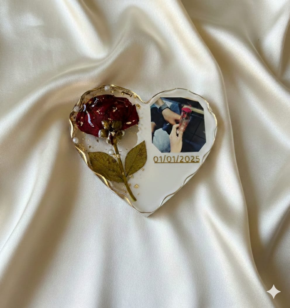 Resin flower-photo