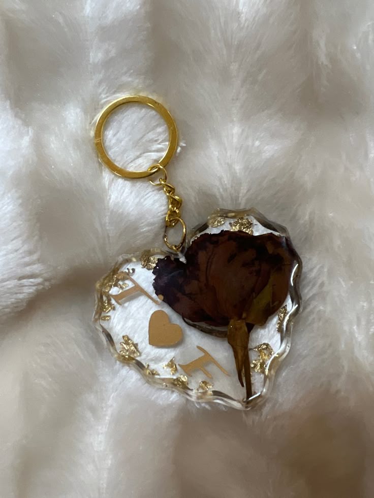 Resin keychain