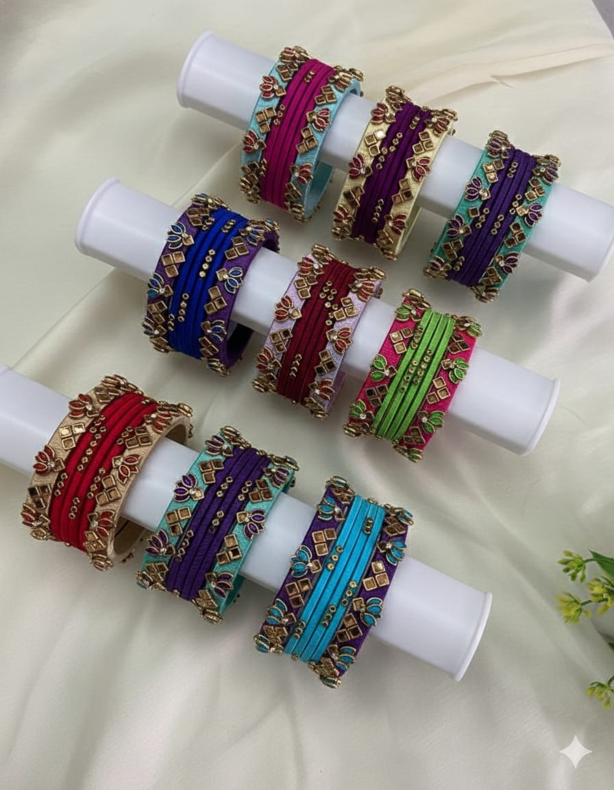 Festive Thread Bangles