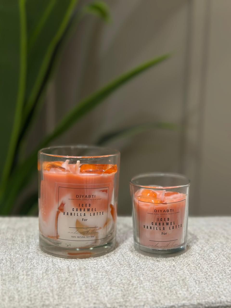 Iced Caramel Vanilla Latte Soy Candle