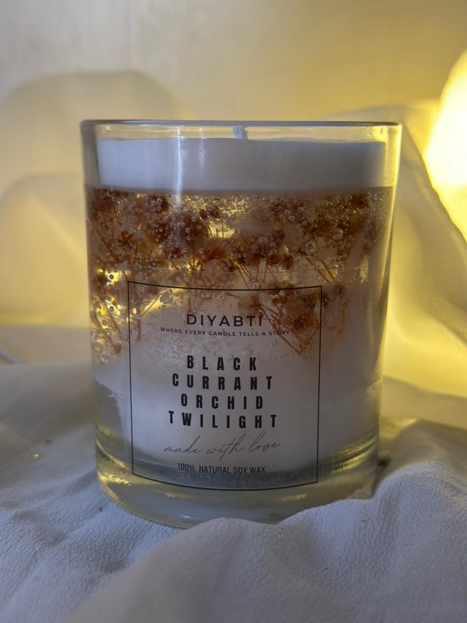 Black Currant & Orchid Twilight Soy Candle