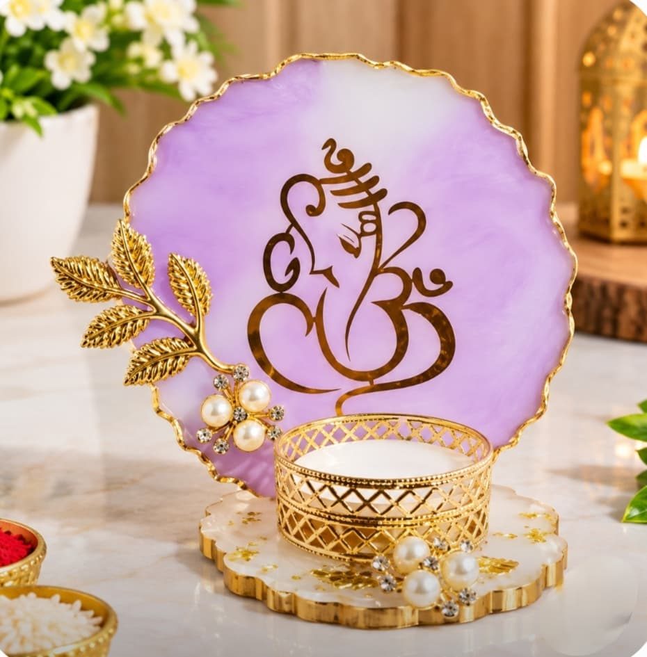 Ganesha Decorative Plate