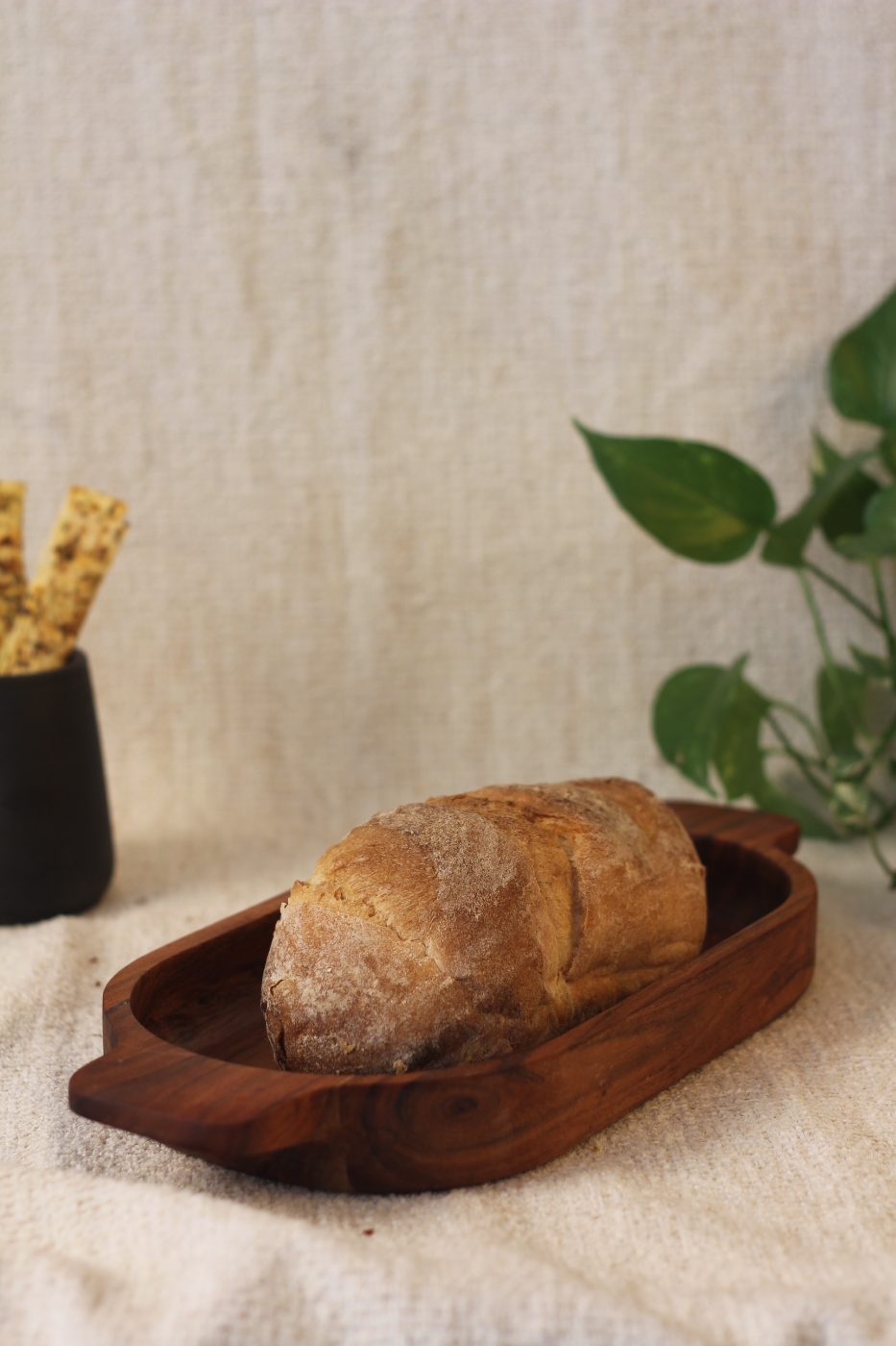 Handcrafted Acacia Wood Platter