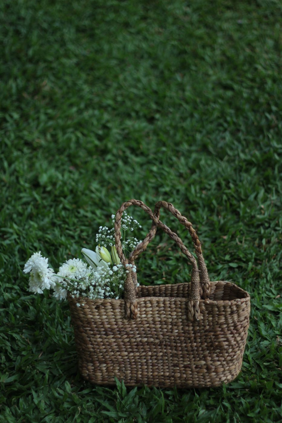 Handwoven Wicker Basket