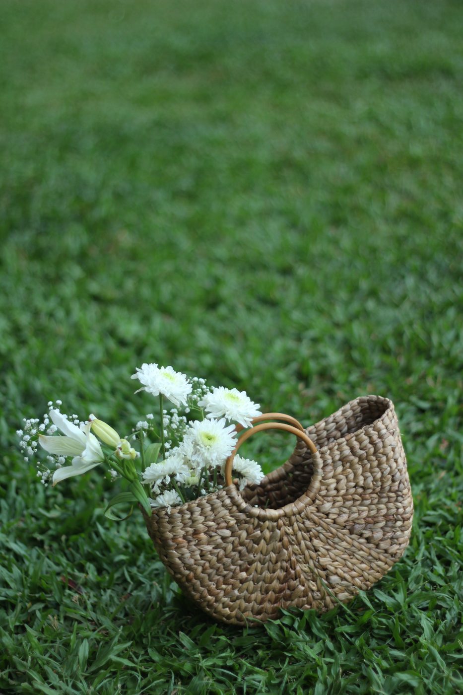 Handwoven Natural Basket