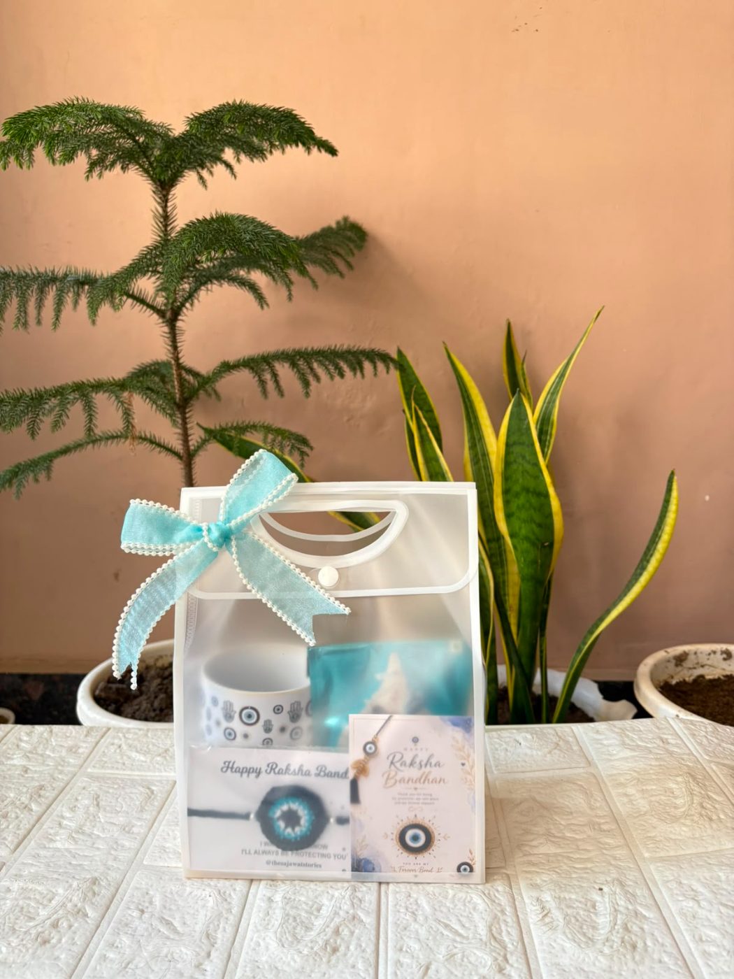 Evil Eye Rakhi Celebration Hamper