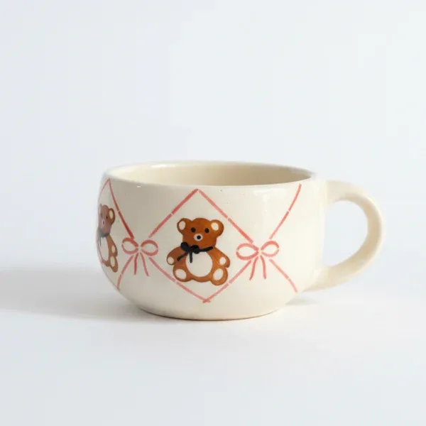 Ribbon Teddy Cute Pinterest Mug