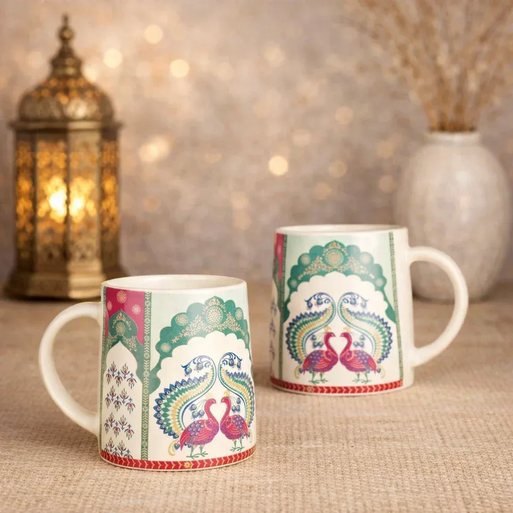 Royal Peacock Mug