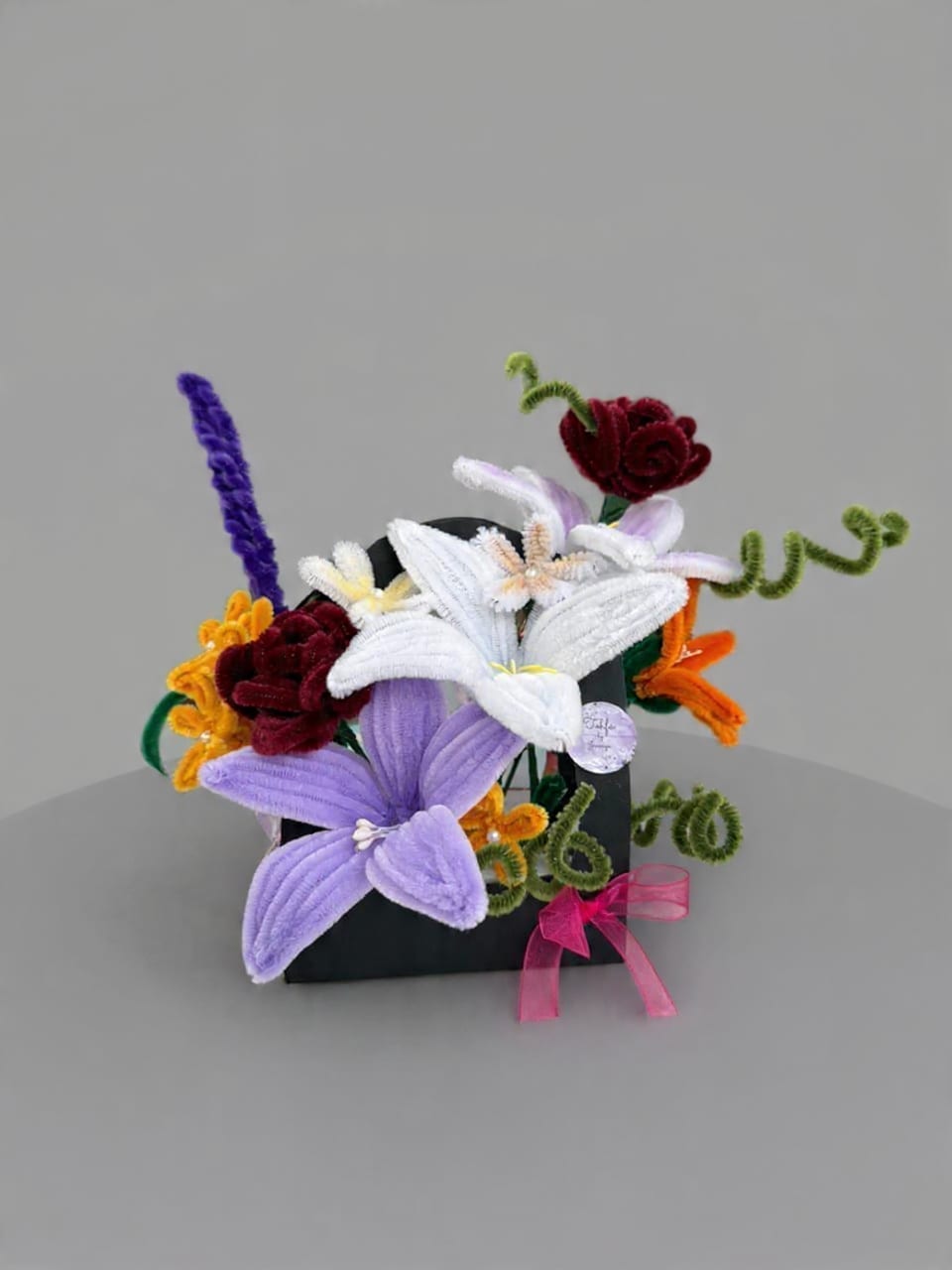 Handcrafted Floral Basket