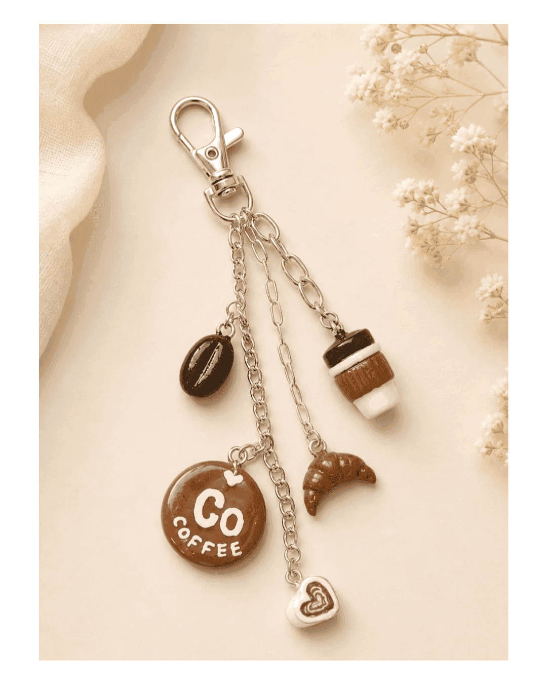 Coffee addict charm