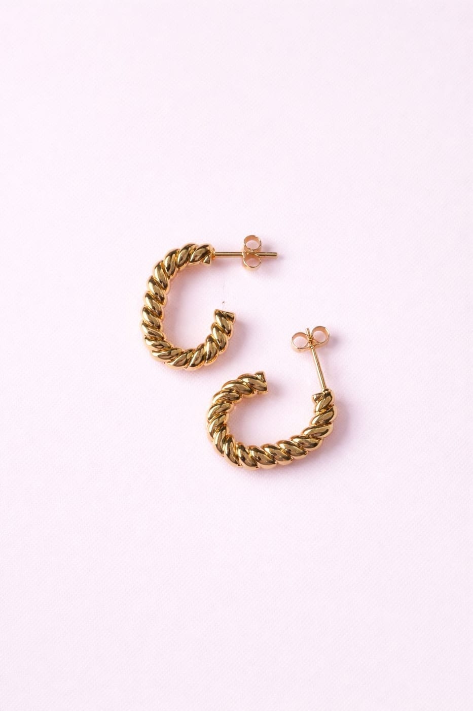 Golden Twist Earrings