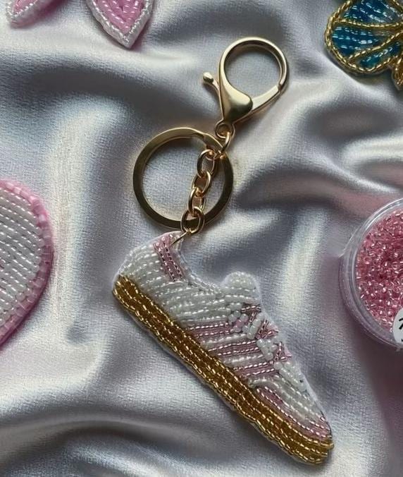 Beaded Shoe Charm
