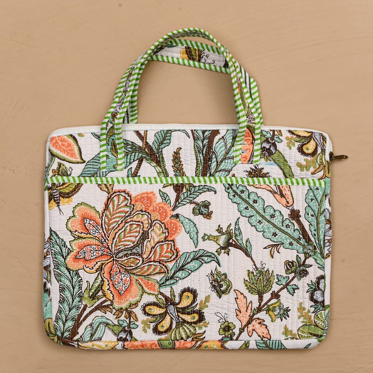 Handcrafted Jaipur Print Laptop Sleeve